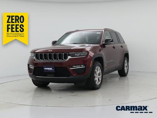 Red 2022 Jeep Grand Cherokee Limited