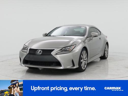 Gray 2015 Lexus RC 350