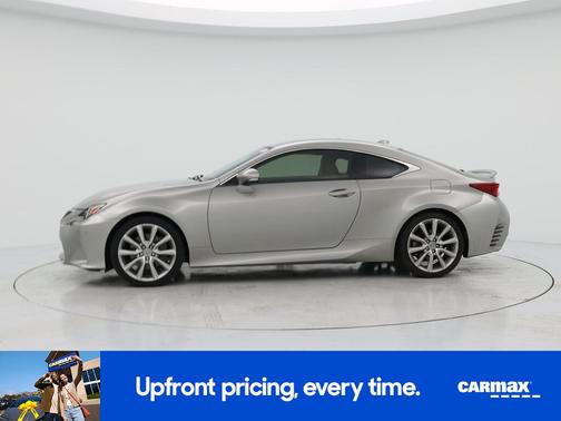 Gray 2015 Lexus RC 350