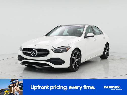 White 2023 Mercedes-Benz C-Class
