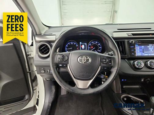 White 2017 Toyota RAV4 LE
