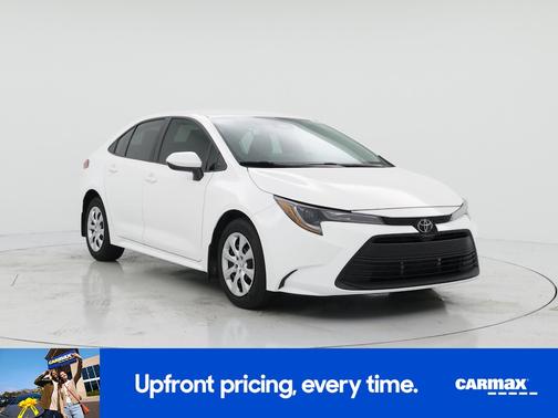 White 2025 Toyota Corolla LE