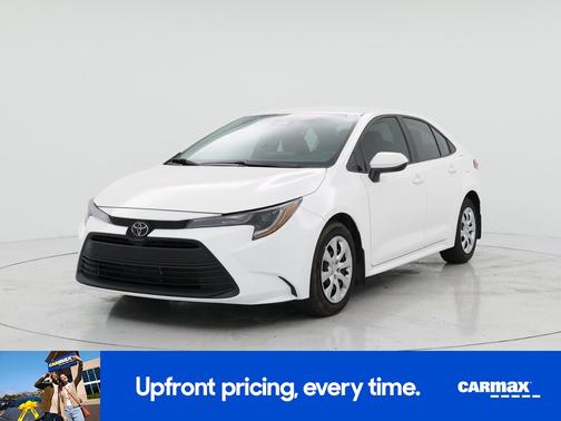 White 2025 Toyota Corolla LE