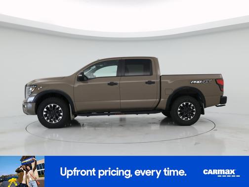 Tan 2020 Nissan Titan PRO-4X