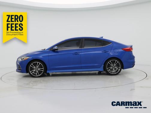 Blue 2018 Hyundai ELANTRA Sport