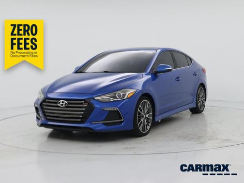 Blue 2018 Hyundai ELANTRA Sport