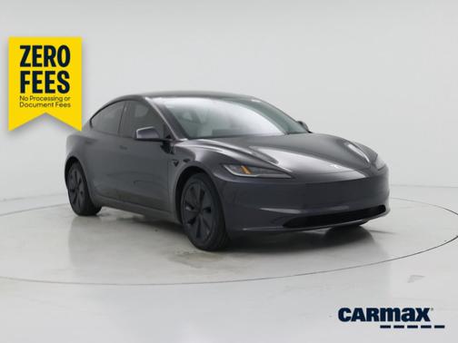 Gray 2025 Tesla Model 3 Long Range