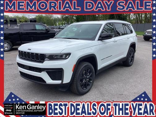 Bright White Clearcoat 2026 Jeep Grand Cherokee L Laredo