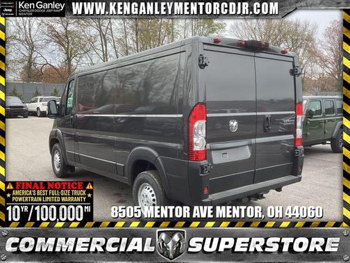 2026 RAM ProMaster 1500 Low Roof