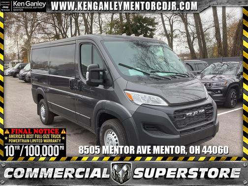 2026 RAM ProMaster 1500 Low Roof