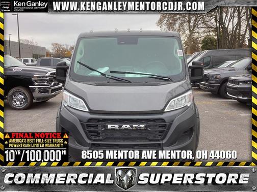 2026 RAM ProMaster 1500 Low Roof