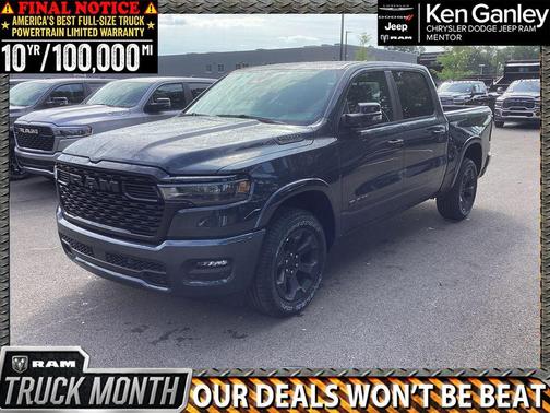 2026 RAM 1500 Big Horn/Lone Star