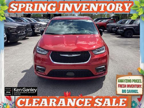 Red 2026 Chrysler Pacifica Select