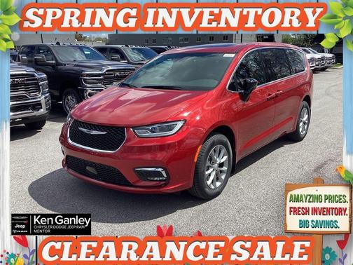Red 2026 Chrysler Pacifica Select