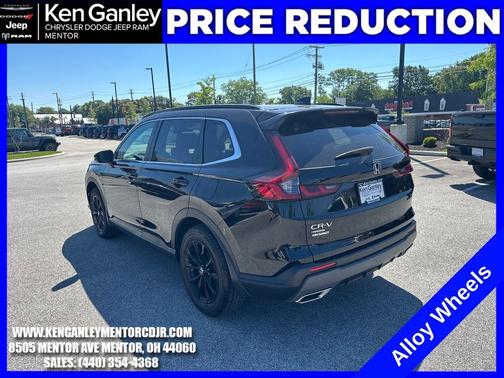 Black 2024 Honda CR-V Hybrid Sport-L