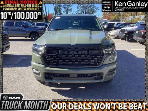 2026 RAM 1500 Big Horn/Lone Star