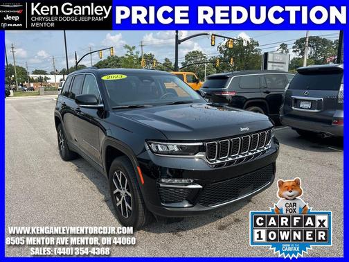 Diamond Black 2023 Jeep Grand Cherokee Limited