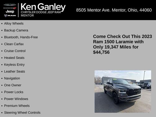 2023 RAM 1500 Laramie