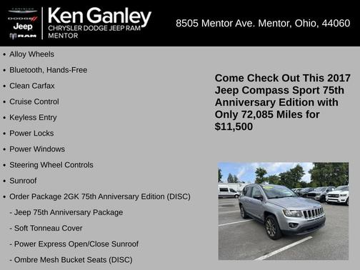 2017 Jeep Compass Sport