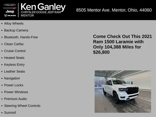 2021 RAM 1500 Laramie