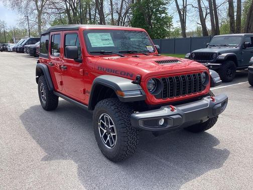 Firecracker Red Clearcoat 2026 Jeep Wrangler Rubicon
