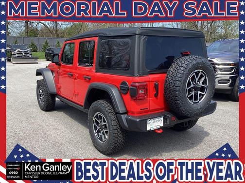 Firecracker Red Clearcoat 2026 Jeep Wrangler Rubicon