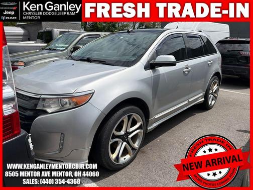 Ingot Silver 2013 Ford Edge Sport