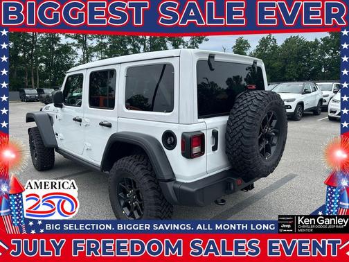 Bright White Clearcoat 2026 Jeep Wrangler Sport