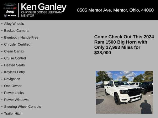2024 RAM 1500 Big Horn/Lone Star