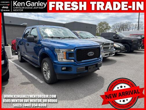 Lightning Blue 2018 Ford F-150 XL