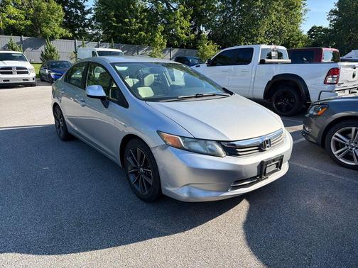 Silver 2012 Honda Civic LX