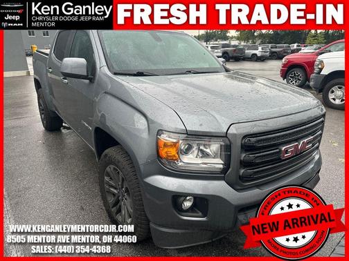 Satin Steel Metallic 2020 GMC Canyon SLE
