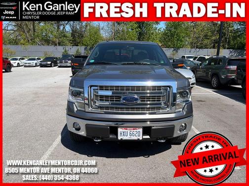Sterling Gray Metallic 2014 Ford F-150 XLT