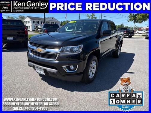 Black 2018 Chevrolet Colorado LT