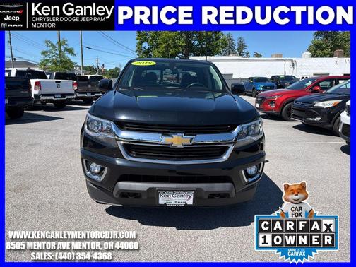 Black 2018 Chevrolet Colorado LT