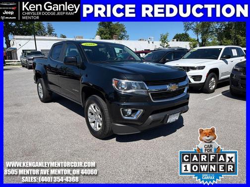 Black 2018 Chevrolet Colorado LT