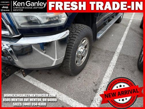 True Blue Pearlcoat 2014 RAM 2500 Tradesman