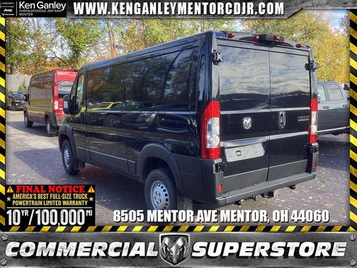 2026 RAM ProMaster 1500 Low Roof
