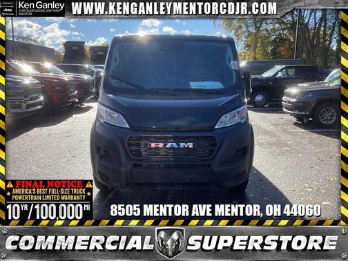 2026 RAM ProMaster 1500 Low Roof