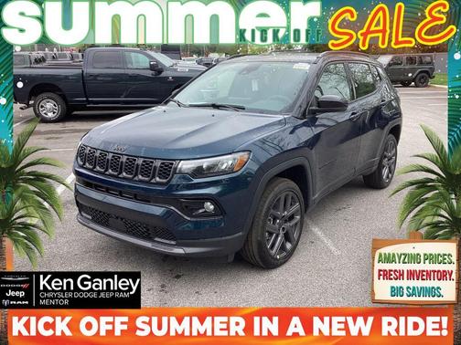 Fathom Blue Pearlcoat 2026 Jeep Compass Limited