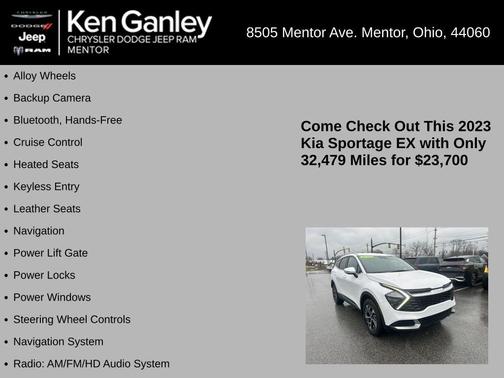 2023 Kia Sportage EX