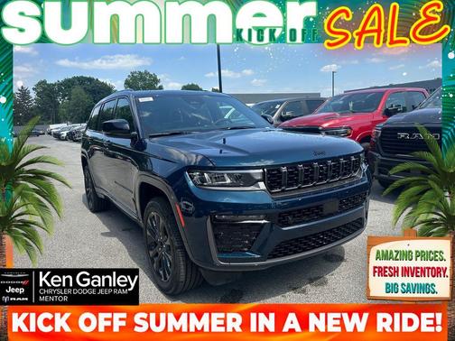 Fathom Blue Pearlcoat 2026 Jeep Grand Cherokee L Limited
