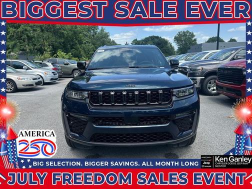 Fathom Blue Pearlcoat 2026 Jeep Grand Cherokee L Limited