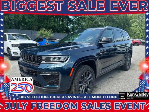 Fathom Blue Pearlcoat 2026 Jeep Grand Cherokee L Limited