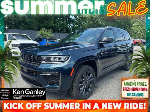 Fathom Blue Pearlcoat 2026 Jeep Grand Cherokee L Limited