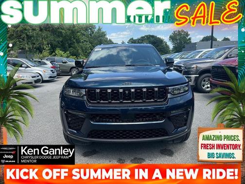Fathom Blue Pearlcoat 2026 Jeep Grand Cherokee L Limited