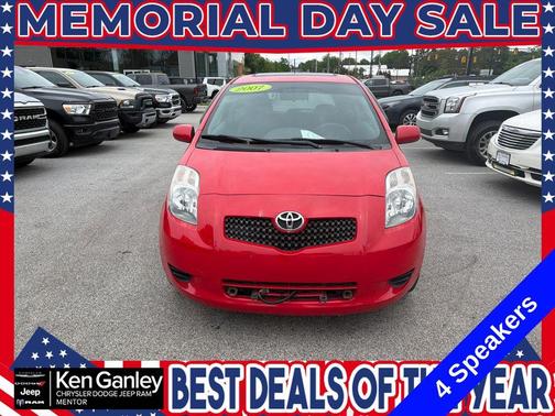 Red 2007 Toyota Yaris Base