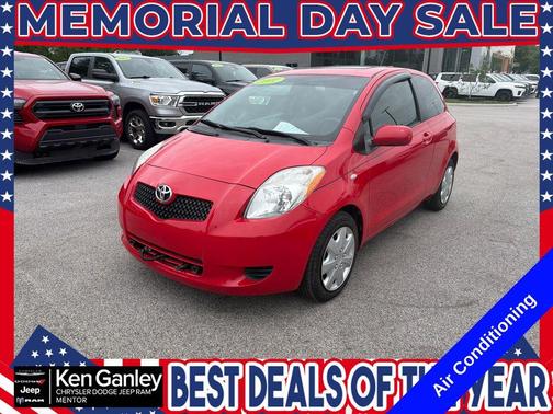 Red 2007 Toyota Yaris Base