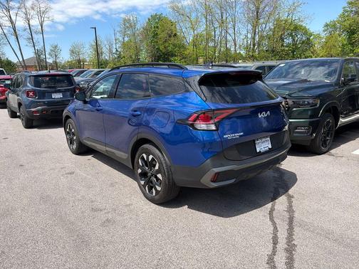 Sapphire Blue 2024 Kia Sportage X-Line