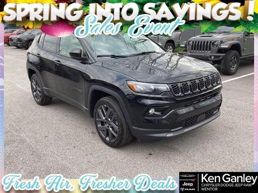 Diamond Black 2026 Jeep Compass Limited